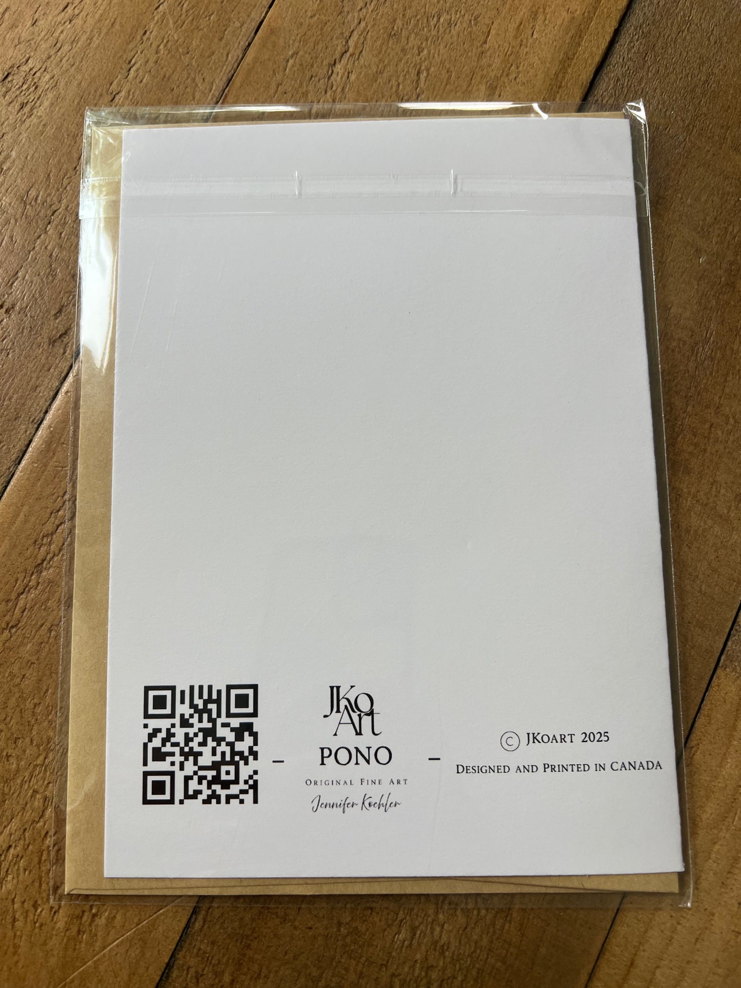 Artist Print Greeting Card "Pono"