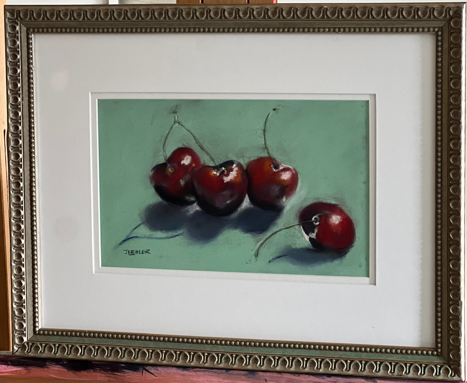 Framed Pastel Paintings