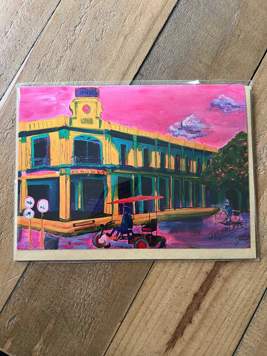 Signed Artist Print Greeting Card "Perle Del Norte"